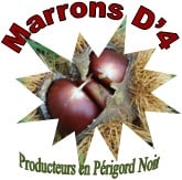 logo respectif des entreprises Comité des fruits à coque du Lot, Association du marron et du châtaignier limousins, Comité Interprofessionnel du Châtaignier du Bas Limousin